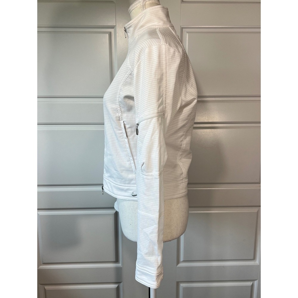 Nike Sphere‎ Women's Full Zip Athletic Jacket Running Lightweight White S - Picture 10 of 16